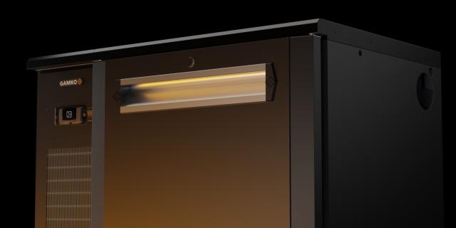 Abstract view of keg cooler