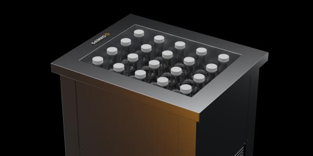 abstract view of a Gamko counter top cooler
